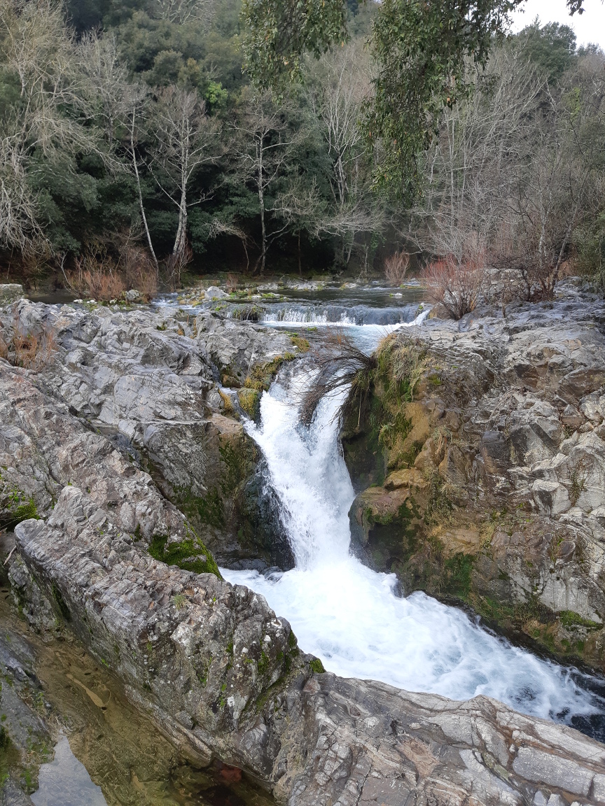 Cacade juste en amont de la mise à l'eau